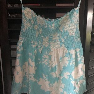 Silk tube top halter